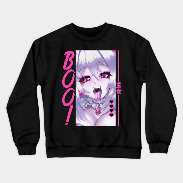 Scary Boo! Crewneck Sweatshirt by Kyandeisu